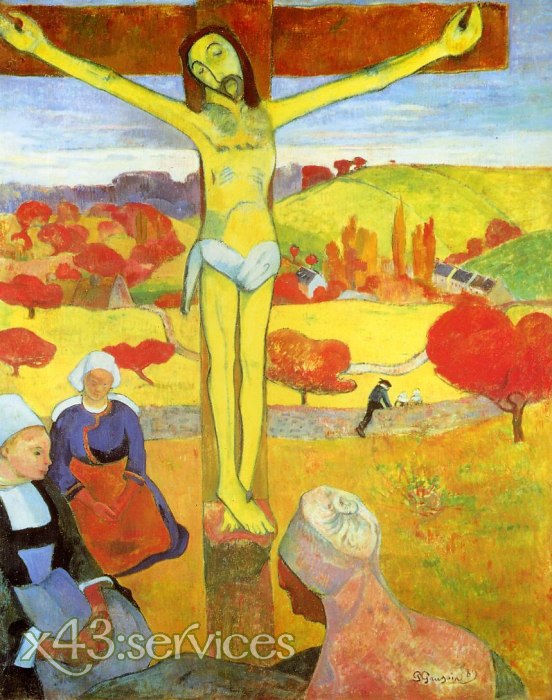 Paul Gauguin - Gelber Christus